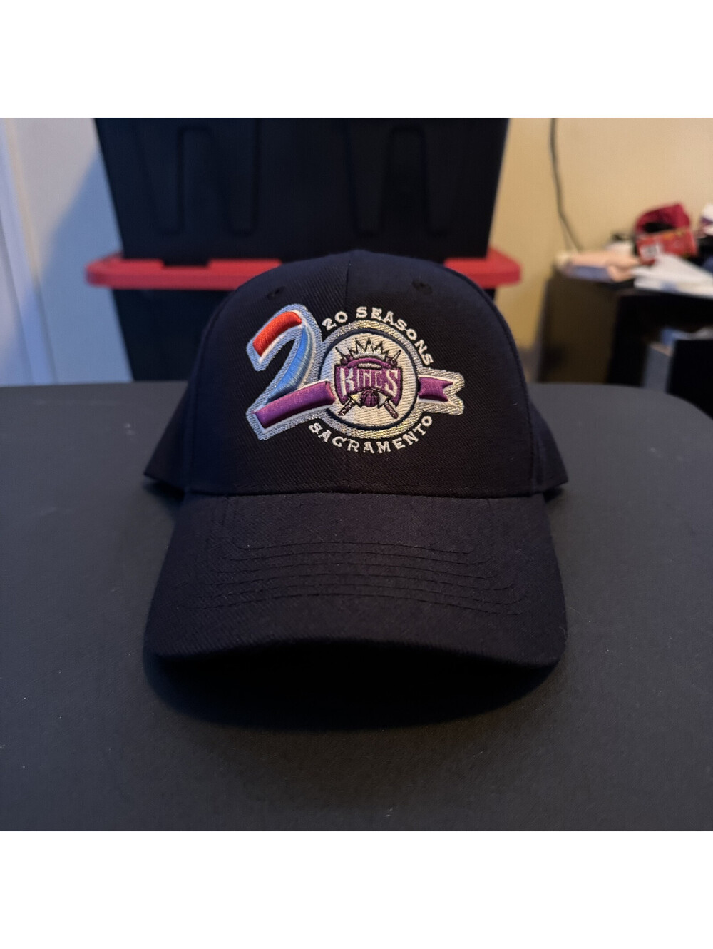 Vintage Sacramento Kings "20 Seasons" Cap Season 2004–2005 One Size